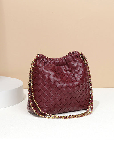Woven Top-Handle & Shoulder Bag