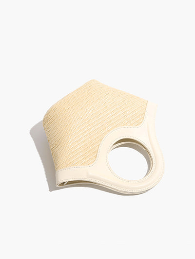 Ivory Strand Circle Bag